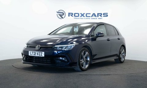 Volkswagen Golf Hatchback LT21VZZ Blue #3