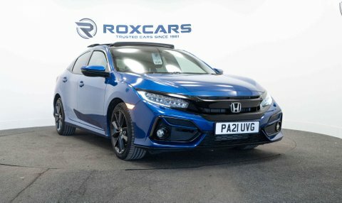 Honda Civic Hatchback Blue
