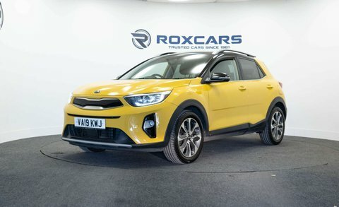 Kia Stonic Suv Yellow #3