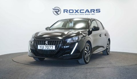 Peugeot 208 Hatchback YUI7077 Black #3