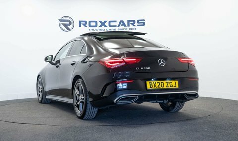 Mercedes-Benz CLA Class Saloon BX20ZGJ Black #5