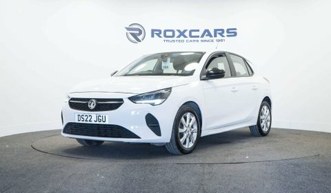 Vauxhall Corsa Hatchback DS22JGU White #3