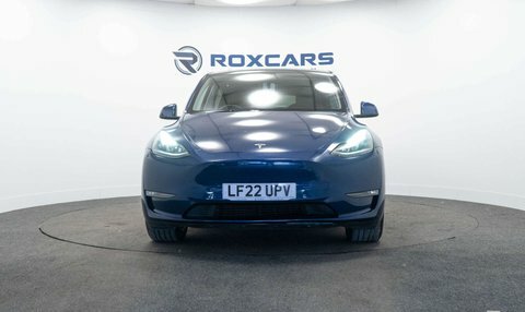Tesla Model Y Suv Blue #2