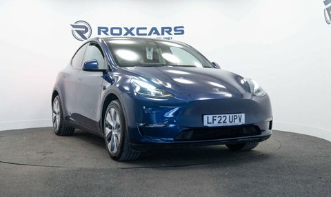 Tesla Model Y Suv Blue