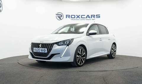 Peugeot 208 208 Allure Puretech Ss White #3