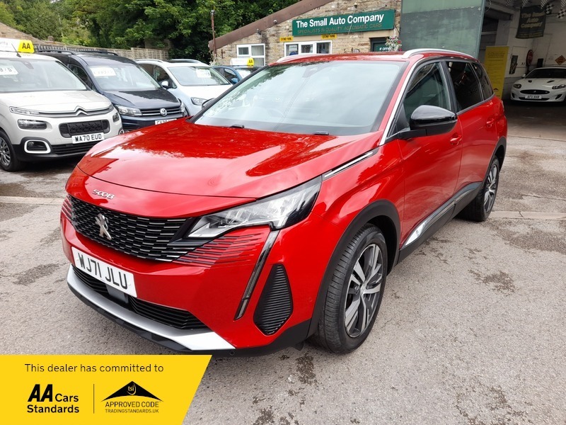 Peugeot 5008 Bluehdi S S Allure WJ71JLU Red #3