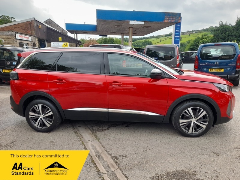 Peugeot 5008 Bluehdi S S Allure WJ71JLU Red #4