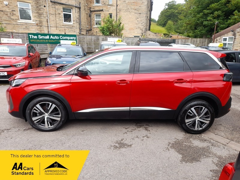 Peugeot 5008 Bluehdi S S Allure WJ71JLU Red #5