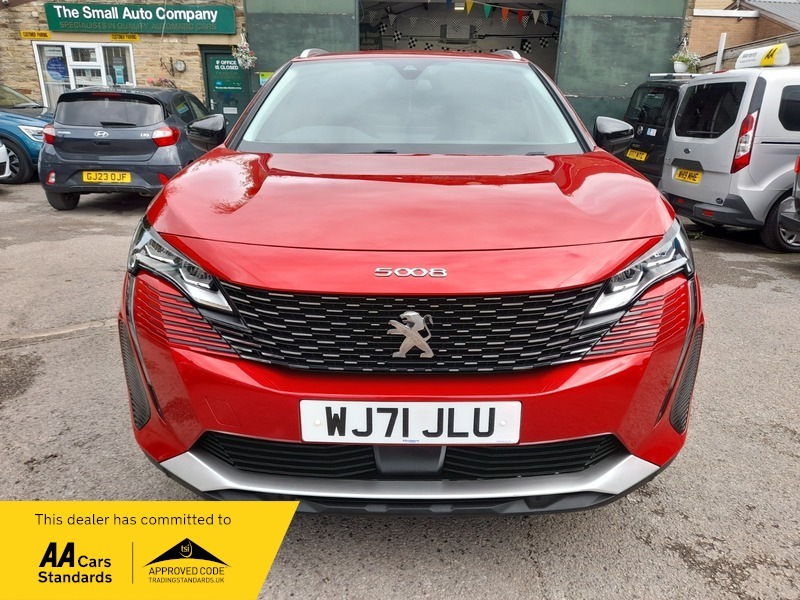 Peugeot 5008 Bluehdi S S Allure WJ71JLU Red #2