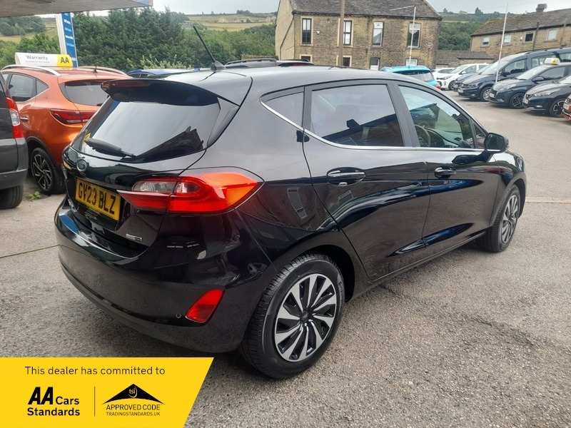 Ford Fiesta 1.0T Ecoboost Mhev Titanium GV23BLZ Black #5