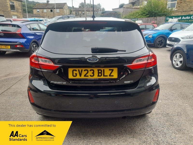 Ford Fiesta 1.0T Ecoboost Mhev Titanium GV23BLZ Black #6