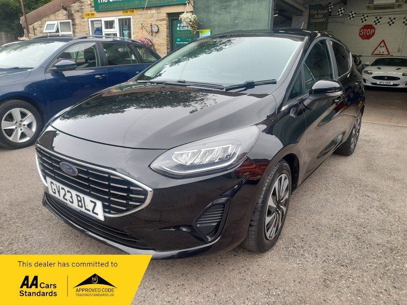 Ford Fiesta 1.0T Ecoboost Mhev Titanium GV23BLZ Black #3