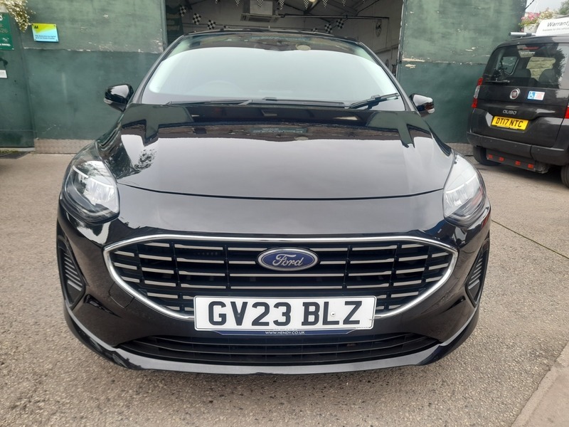 Ford Fiesta 1.0T Ecoboost Mhev Titanium GV23BLZ Black #2