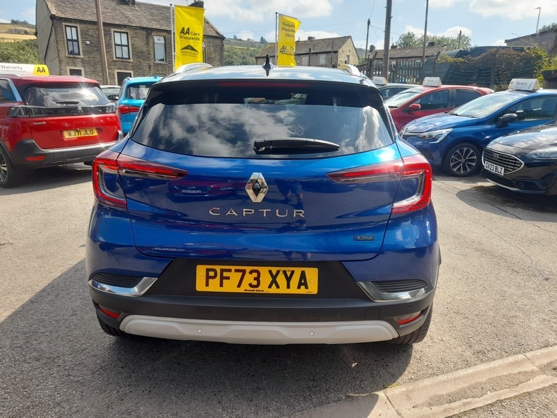Renault Captur Techno 160 E-tech 1.6E Blue #4