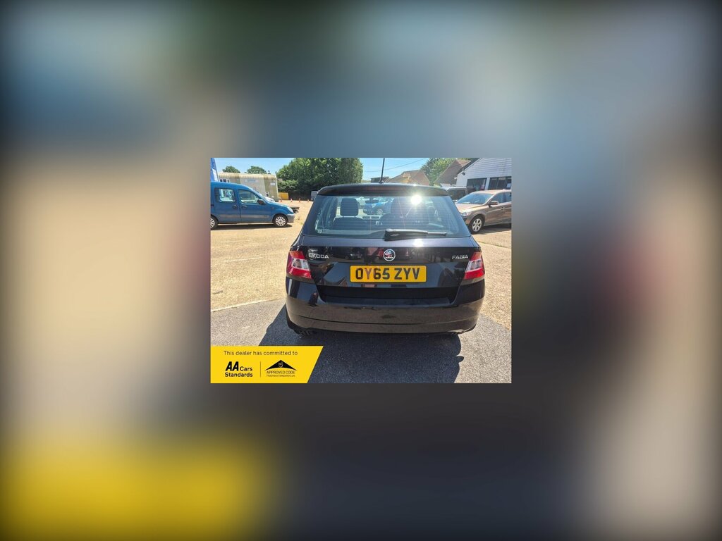 Skoda Fabia 1.2 Tsi Se L Hatchback Euro 6 S Black