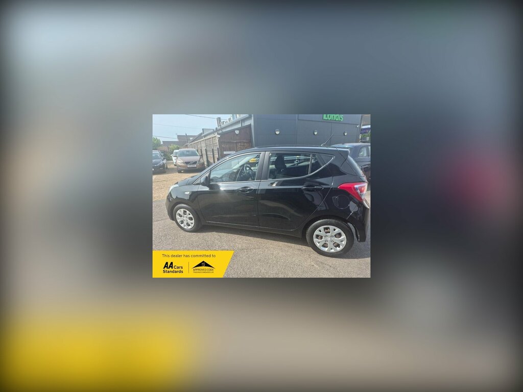 Hyundai I10 1.2 Se Hatchback Euro 5 87 Ps HV15RGY Black #3