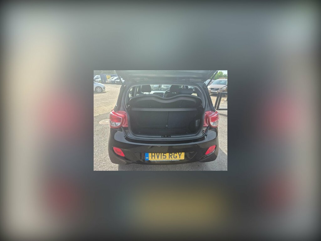 Hyundai I10 1.2 Se Hatchback Euro 5 87 Ps HV15RGY Black #5