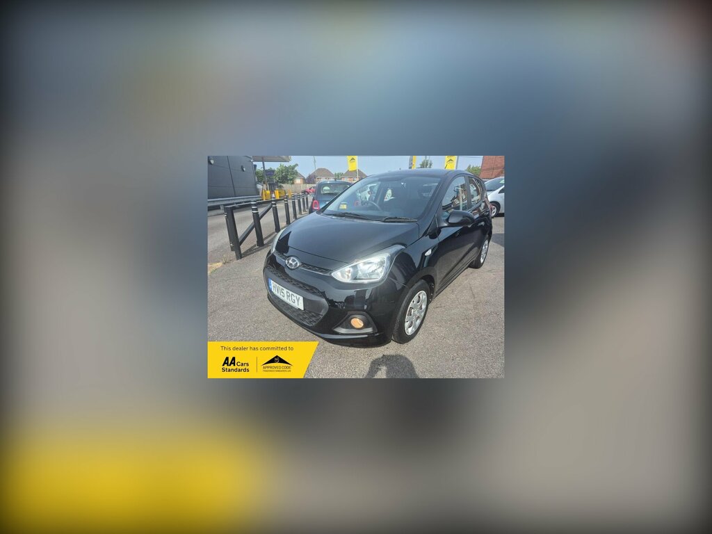 Hyundai I10 1.2 Se Hatchback Euro 5 87 Ps HV15RGY Black