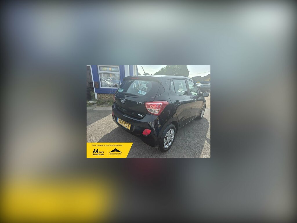Hyundai I10 1.2 Se Hatchback Euro 5 87 Ps HV15RGY Black #6
