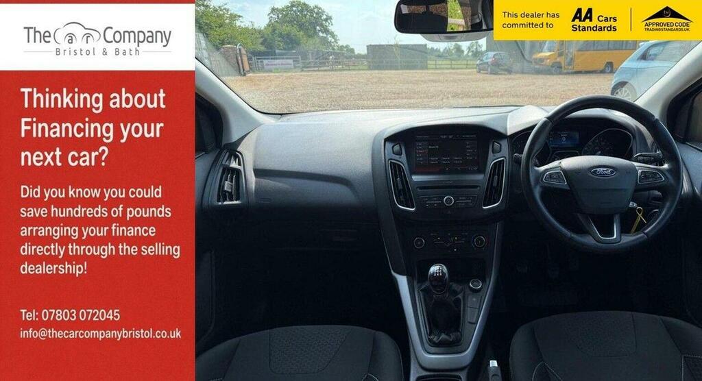 Ford Focus Hatchback 1.0T Ecoboost Zetec Edition Euro 6 Ss White #2