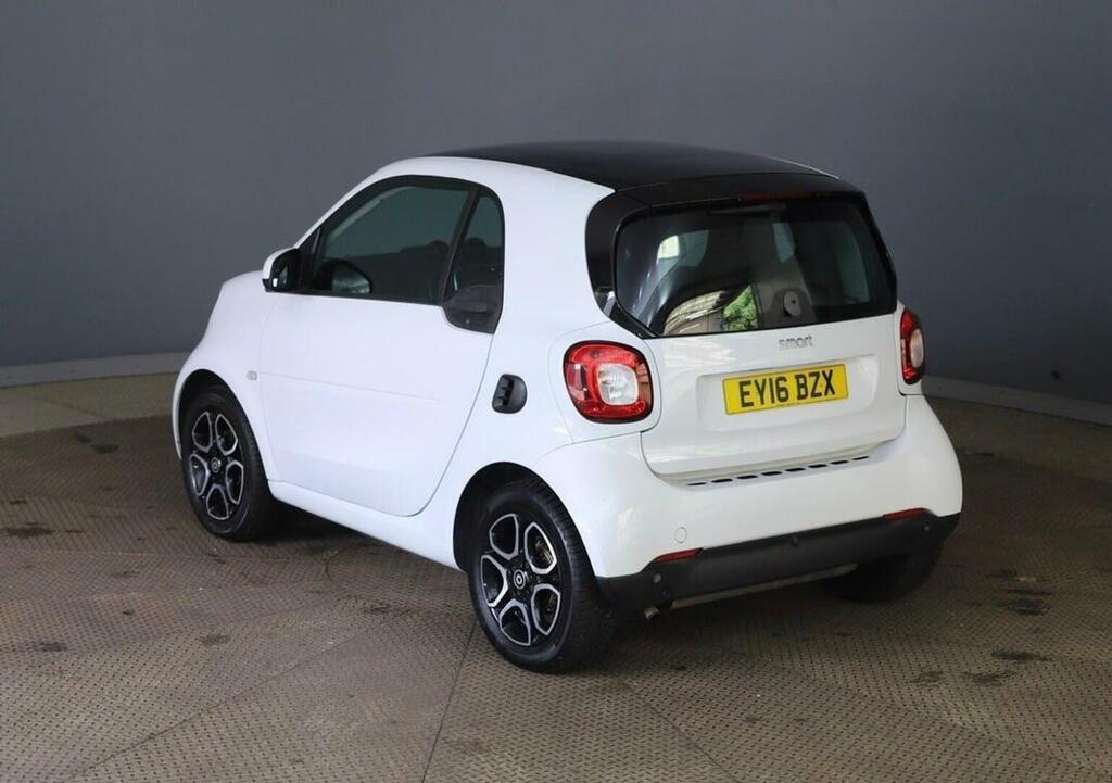 Smart Fortwo 1.0 Prime Premium Twinamic Euro 6 Ss White #4