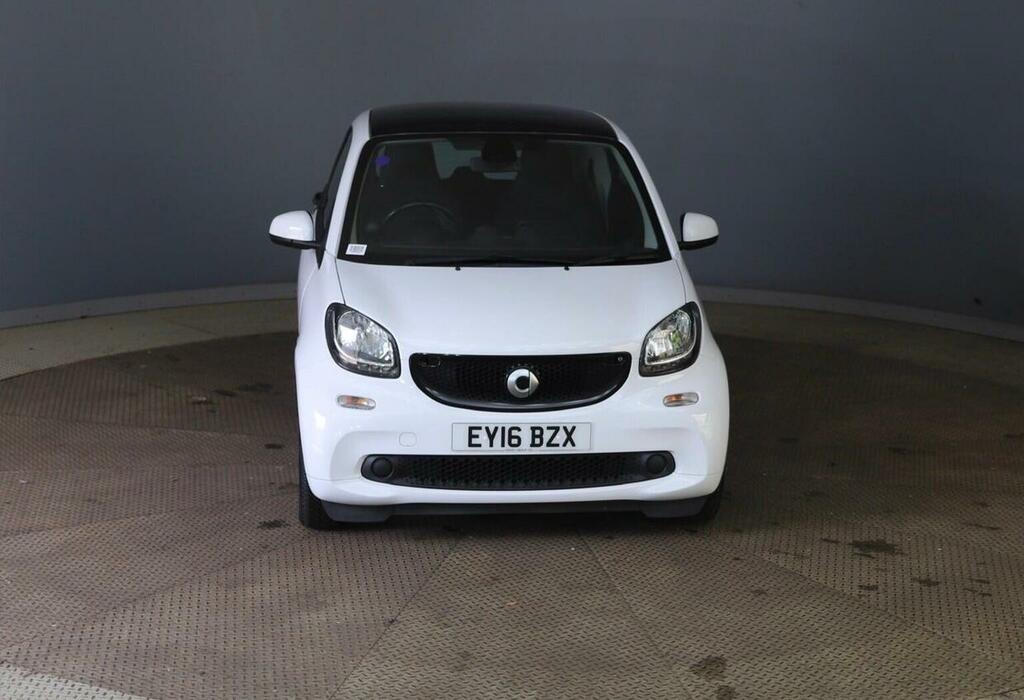 Smart Fortwo 1.0 Prime Premium Twinamic Euro 6 Ss White #5