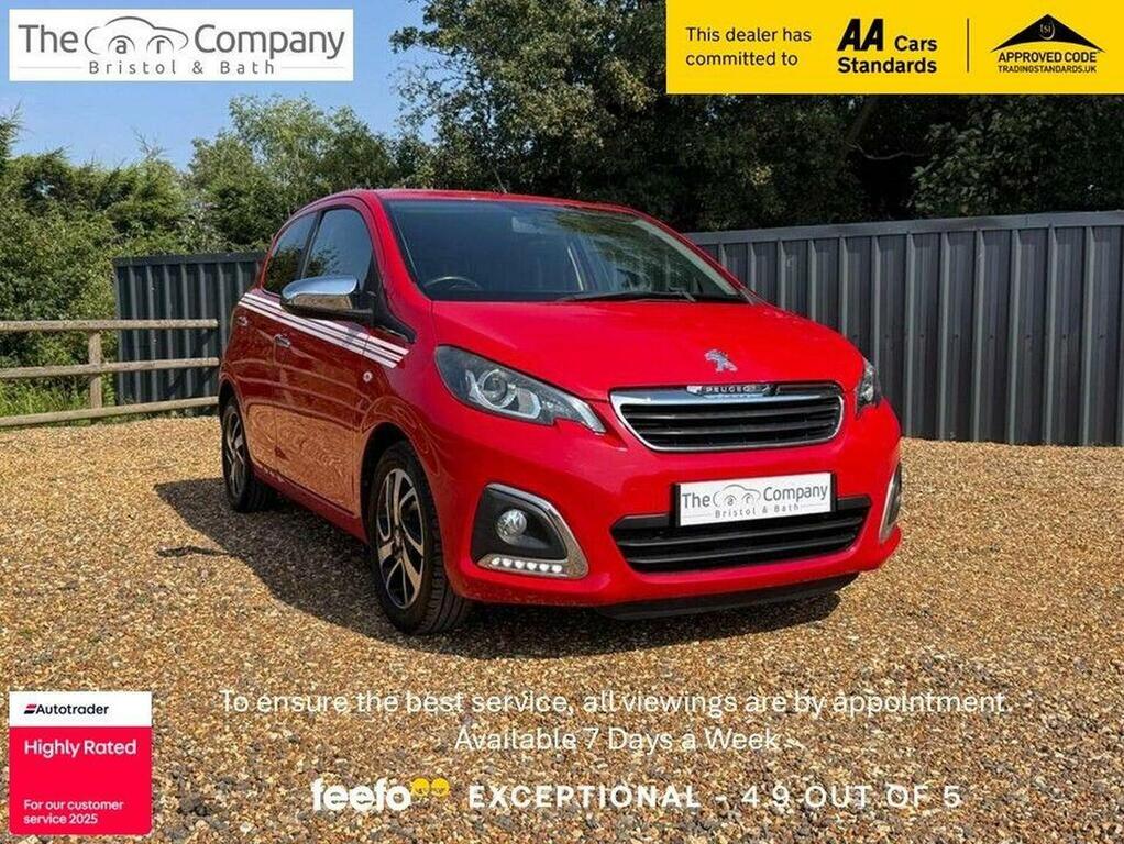 Peugeot 108 Hatchback 1.0 Collection Euro 6 201767 Red