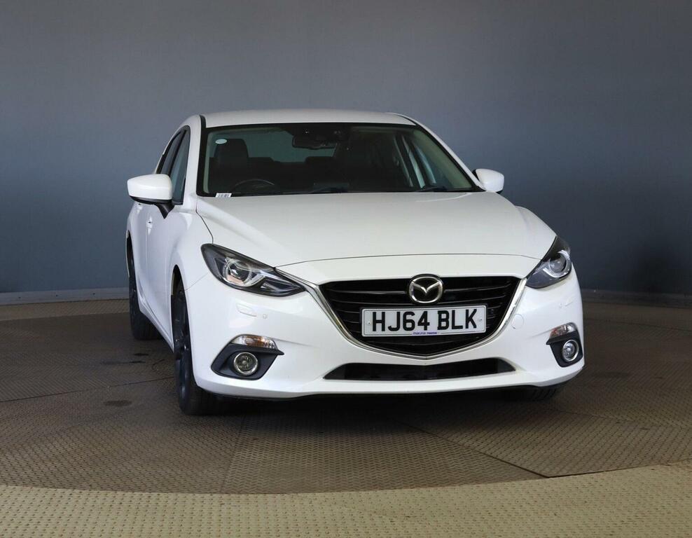 Mazda 3 2.0 Skyactiv-g Sport Nav Fastback Euro 5 Ss White #2