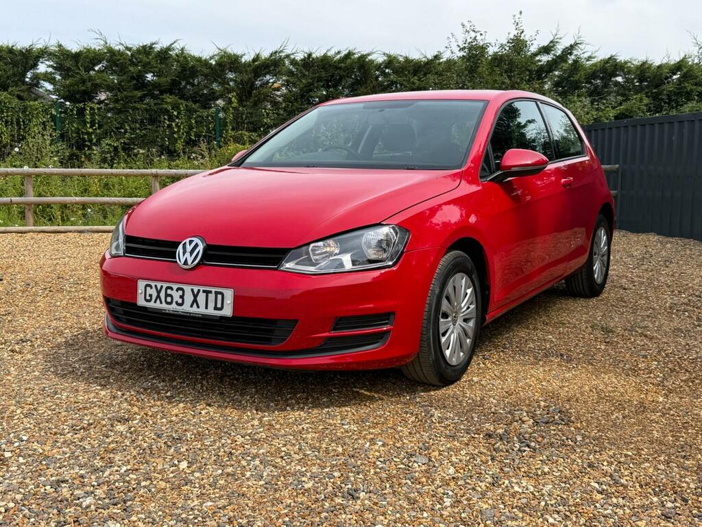 Volkswagen Golf 1.2 Tsi Bluemotion Tech S Euro 5 Ss Red #5