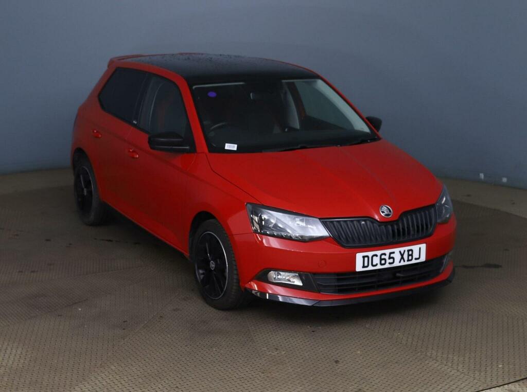Skoda Fabia Hatchback 1.2 Tsi Monte Carlo Euro 6 Ss 20 Red