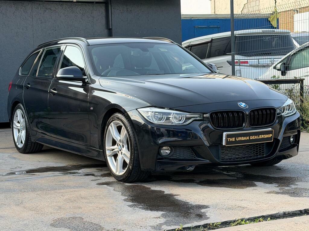 BMW 3 Series 2.0 320D M Sport Touring Euro 6 S S Black #2