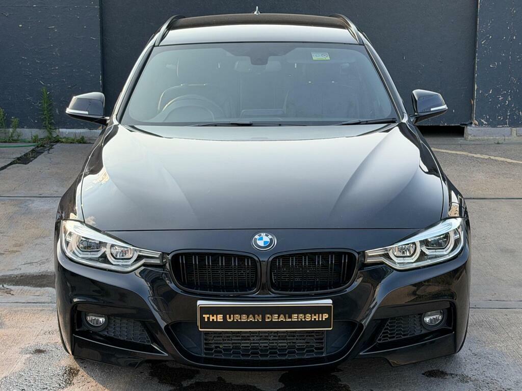 BMW 3 Series 2.0 320D M Sport Touring Euro 6 S S Black #3