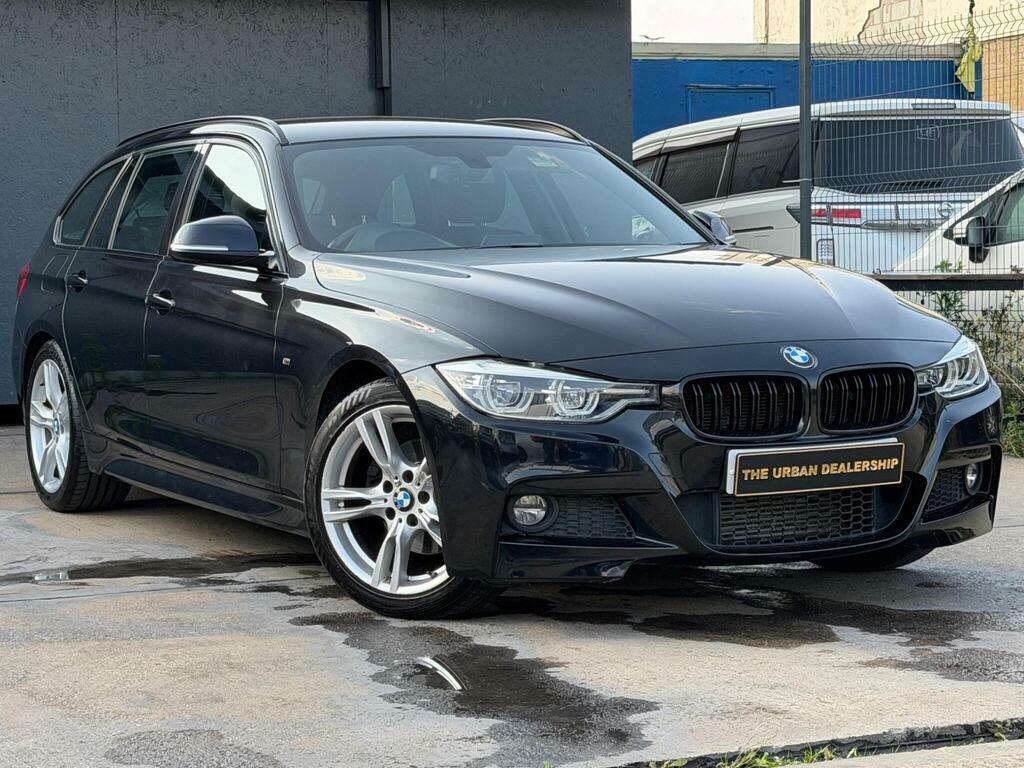 BMW 3 Series 2.0 320D M Sport Touring Euro 6 S S Black