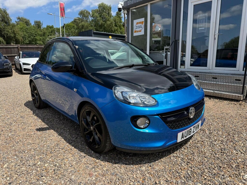 Vauxhall Adam Hatchback 1.2I Energised Black Jack Euro 6 20 Blue