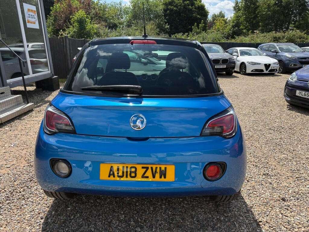 Vauxhall Adam Hatchback 1.2I Energised Black Jack Euro 6 20 AU18ZVW Blue #4