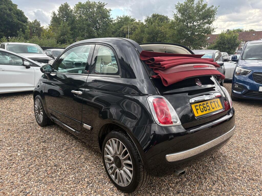 Fiat 500C 1.2 Lounge Dualogic Euro 6 Ss Black #6
