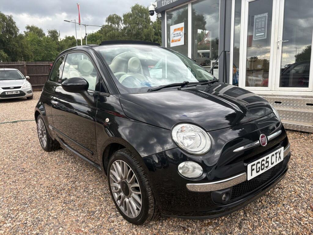 Fiat 500C 1.2 Lounge Dualogic Euro 6 Ss Black