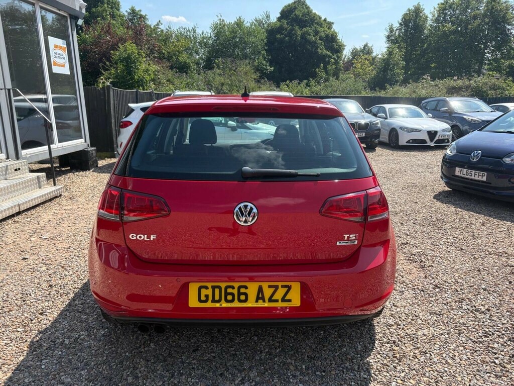 Volkswagen Golf Hatchback 1.4 Tsi Bluemotion Tech Match Edition Ds GD66AZZ Red #4