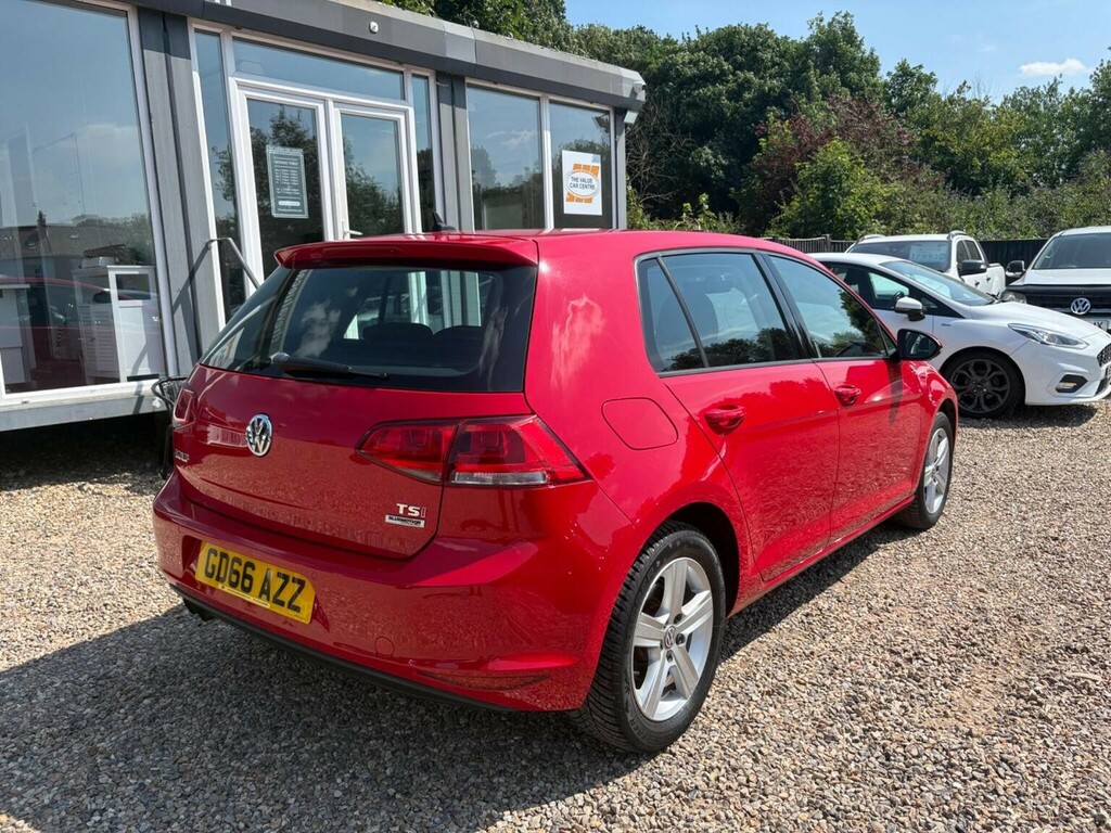 Volkswagen Golf Hatchback 1.4 Tsi Bluemotion Tech Match Edition Ds GD66AZZ Red #3