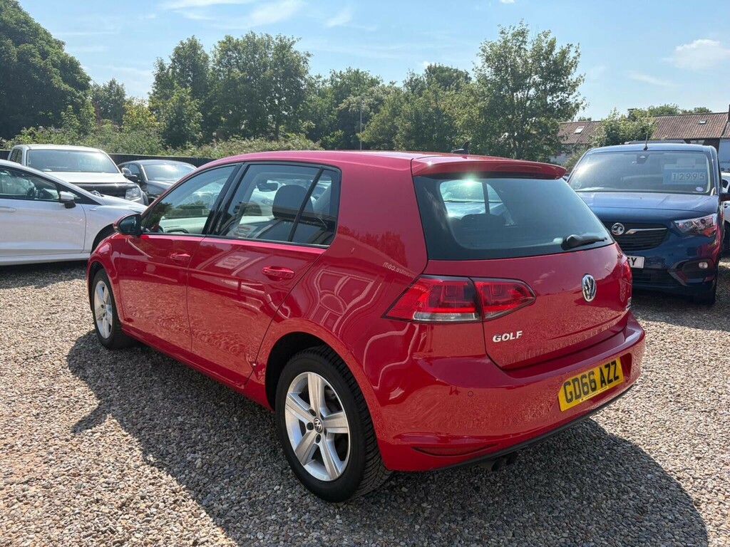 Volkswagen Golf Hatchback 1.4 Tsi Bluemotion Tech Match Edition Ds GD66AZZ Red #6