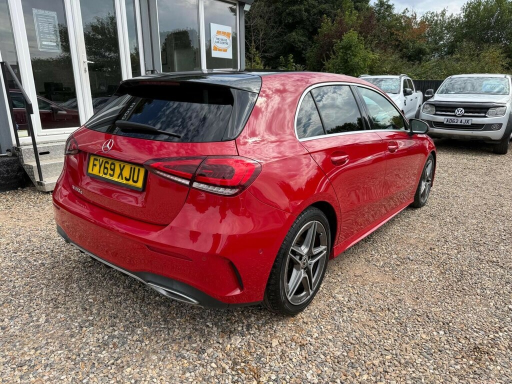 Mercedes-Benz A Class Hatchback 1.5 A180d Amg Line Executive 7G-dct Eu FY69XJU Red #3