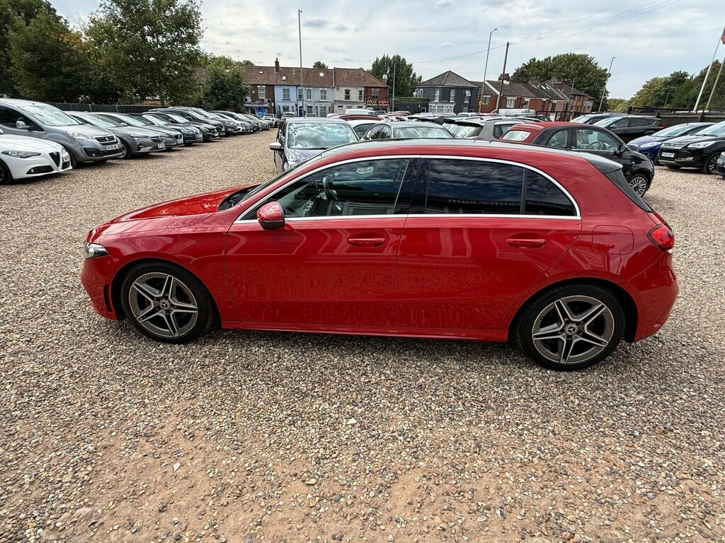 Mercedes-Benz A Class Hatchback 1.5 A180d Amg Line Executive 7G-dct Eu FY69XJU Red #6