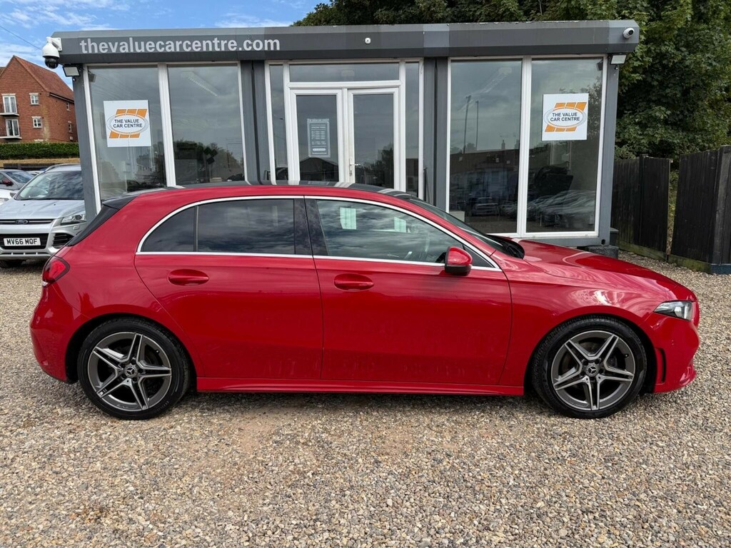 Mercedes-Benz A Class Hatchback 1.5 A180d Amg Line Executive 7G-dct Eu FY69XJU Red #2