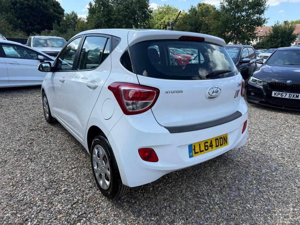 Hyundai I10 Hatchback 1.0 Se Euro 5 201464 White #5