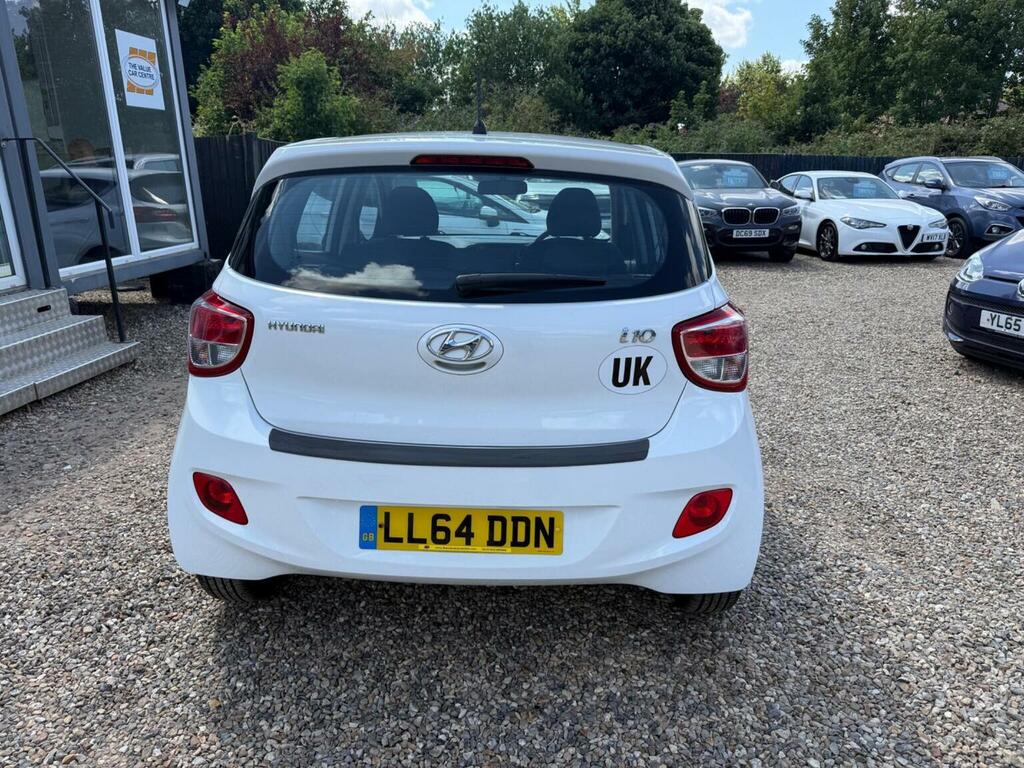 Hyundai I10 Hatchback 1.0 Se Euro 5 201464 White #4