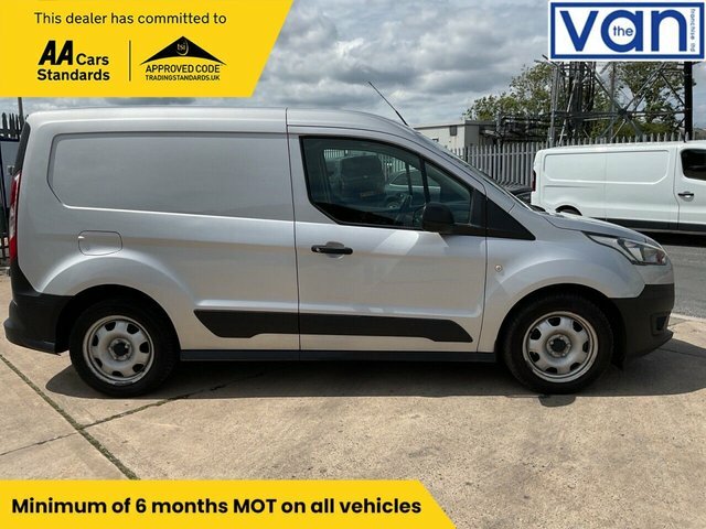 Ford Transit Connect 1.5 200 Ecoblue Leader Panel Van BN20BXZ Silver #2