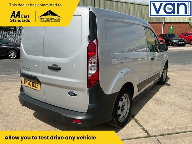 Ford Transit Connect 1.5 200 Ecoblue Leader Panel Van BN20BXZ Silver #3