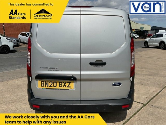 Ford Transit Connect 1.5 200 Ecoblue Leader Panel Van BN20BXZ Silver #4