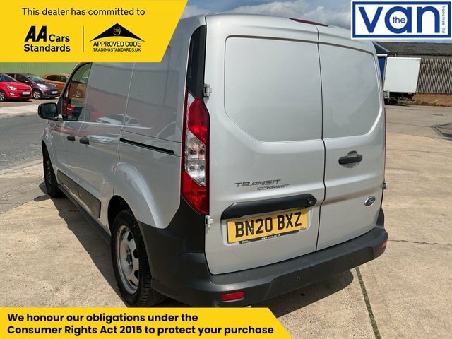 Ford Transit Connect 1.5 200 Ecoblue Leader Panel Van BN20BXZ Silver #5