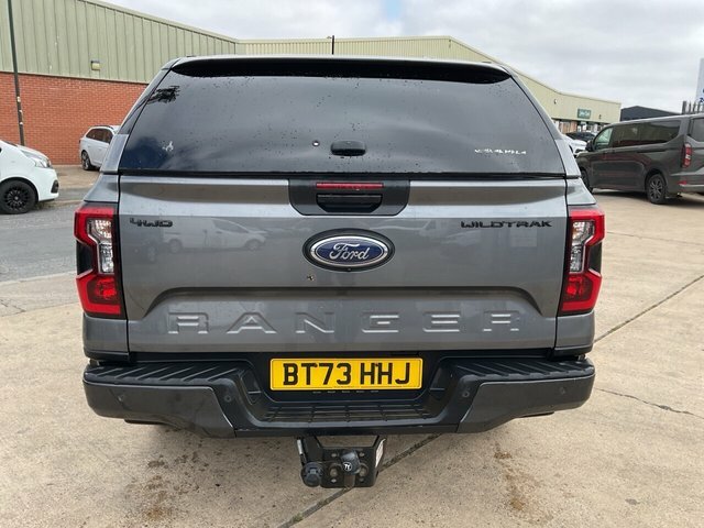 Ford Ranger 2.0 Td Ecoblue Wildtrak Pickup Double Cab Dies BT73HHJ Grey #4